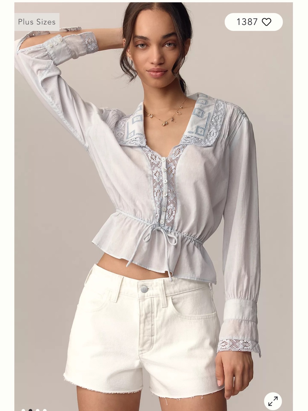 Pilcro Anthropologie The Devon Denim Shorts